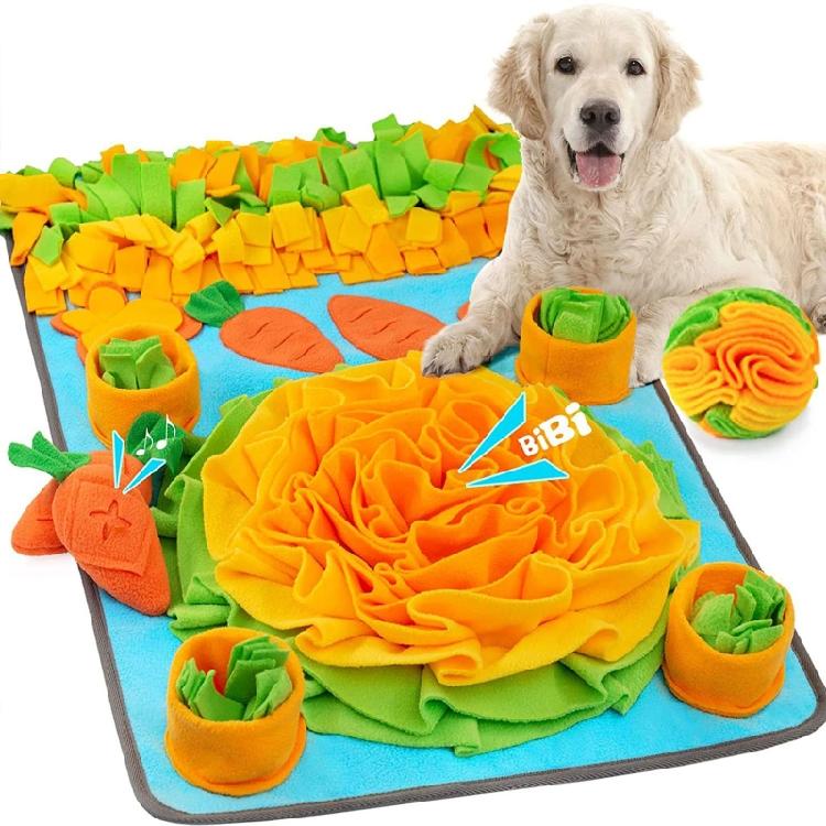 Dog Snuffle Mat Interactive Sniffing Pad Slow Feeder Improving Intelligence