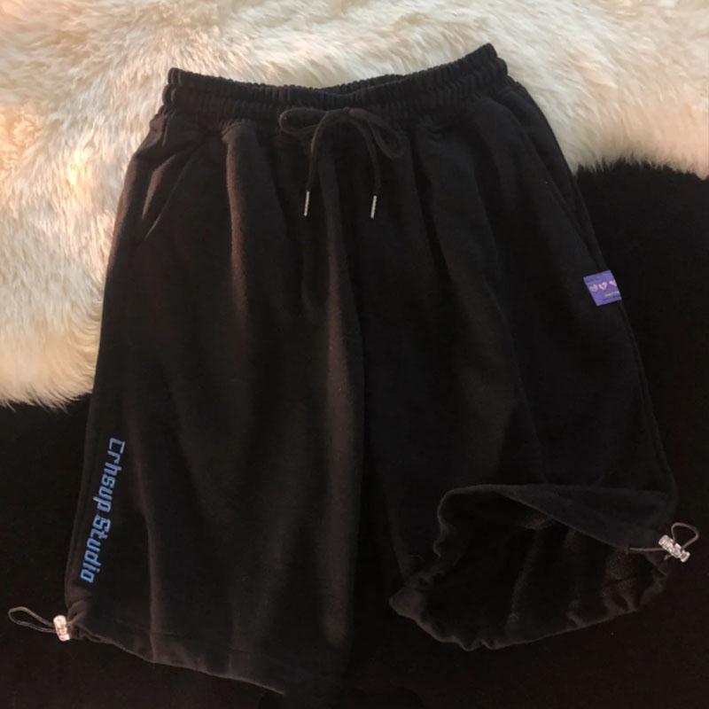 

Летние свободные повседневные шорты Ins, спортивные удобные дышащие брюки с пятью точками, унисекс, стиль Харадзюку, студенческие мягкие, приятные для кожи брюки XL