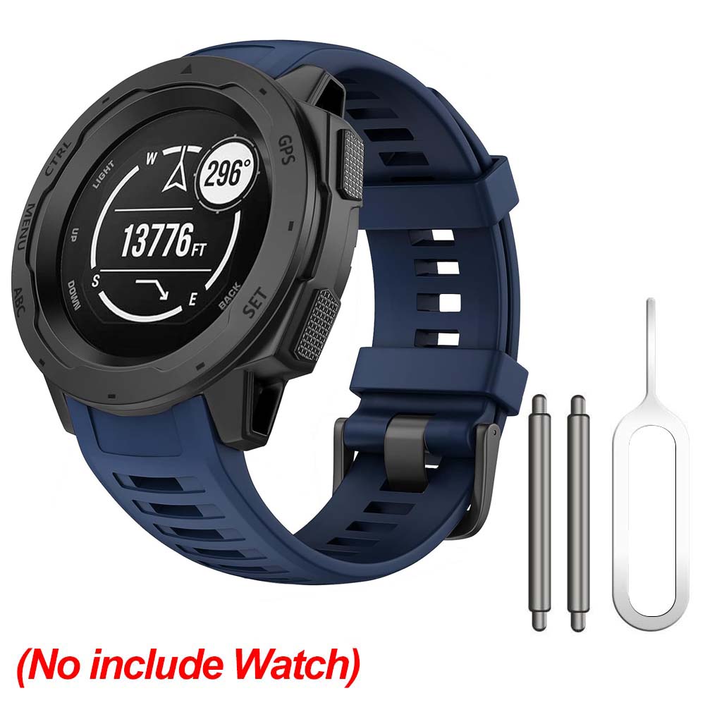Strap For Garmin Instinct High Quality Silicone Sport Watchband Adjustable Wristband Smart Watch Replacement Correa Accessories