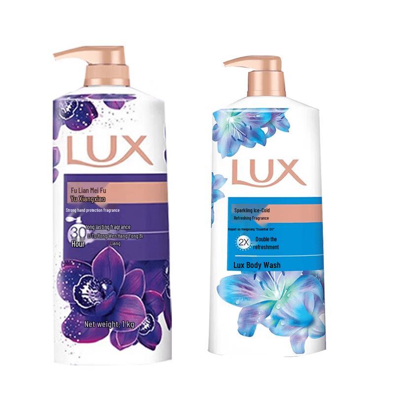 

LUX Shower Gel Duo Pack: Enchanting Lotus & Ice Cool