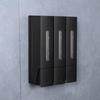 White Black Grey Shower Soap Dispenser ABS Shampoo Conditioner Dispenser Soap Dispenser  Home Hotel