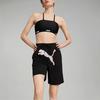 Puma Logo Print Sports Bra Women Underwear Black 536630-01