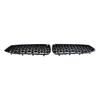 Diamond Style Gloss Black Front Kidney Grill Grille Fit BMW G29 Z4 2019-2024