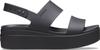 Crocs Brooklyn Row 24 Cm [CROCS] Sandals, Wedge, Women's, Black/Black,