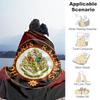 1pc Hogwarts Railways Coat of Arms Crest Outdoor Flannel Throw Blanket All Season Soft Warmth,Home Decor 1031253