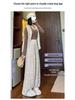 Southeast Asia Plus Size Velvet Wide-leg Pants – Casual, Stylish & Age-reducing with Drawstring
