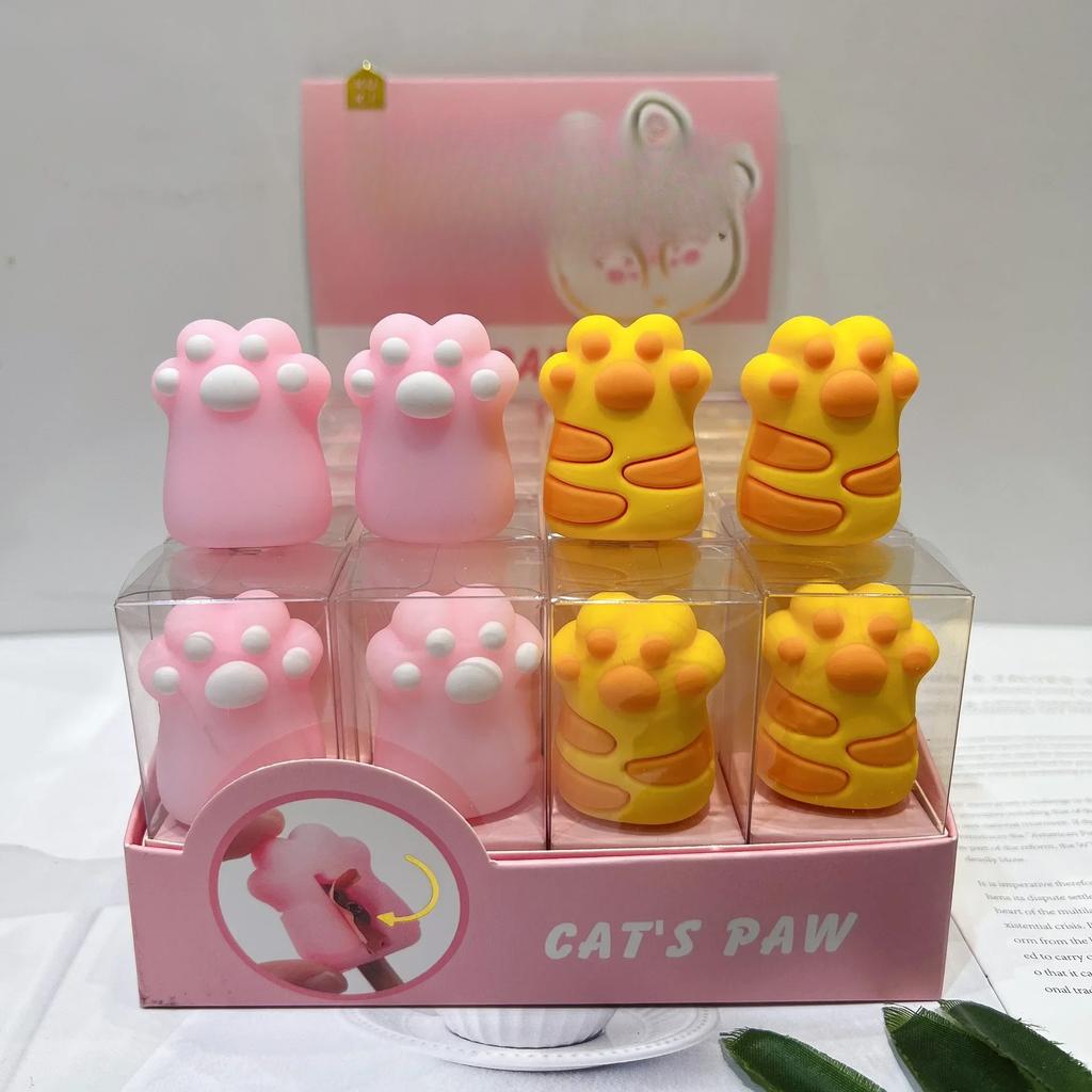 Pencil Sharpener Korean Stationery Silicone Cute Panda Manual Pen Pencil Cutter Tool for Students School Office Supplies