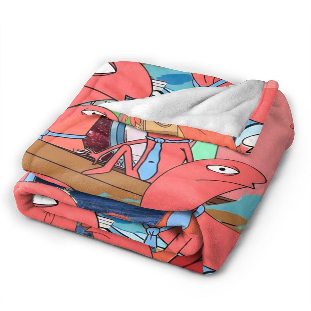 Smiling Friends Pim and Charlie  Blanket Multi-size Super Soft Cozy  Throw Blankets for Couch Sofa and Bed