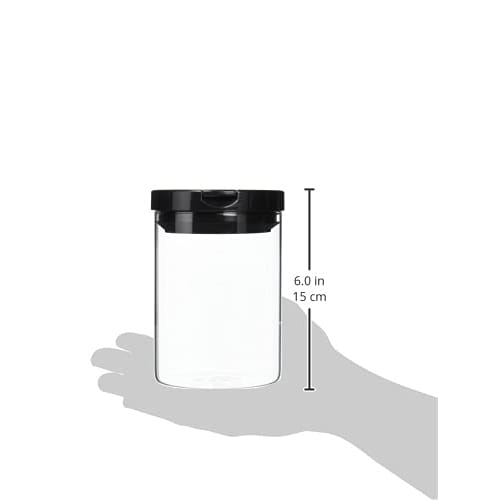 HARIO Coffee Canister M, Black, MCN-200B