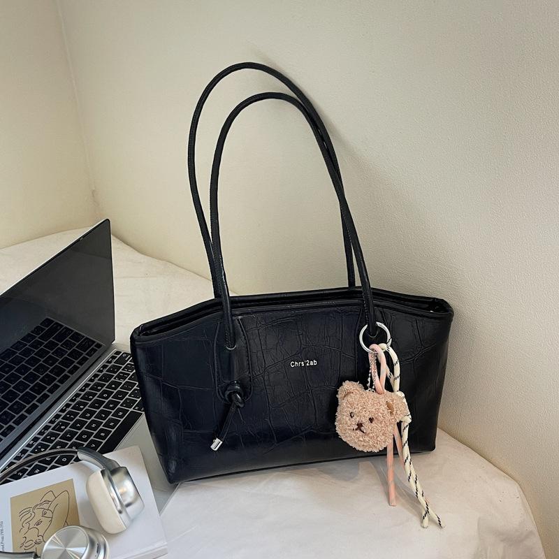 

2025 summer new fashion large-capacity bucket bag women s fashion soft leather messenger bag commuter fashion shoulder bag