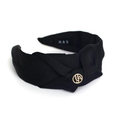 Bandeau rond noir avec logo HAS BFH001