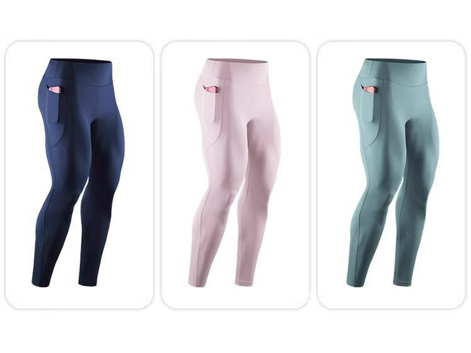 Herrarnas Snabbtorkande Kompressionssporttights – Högelastiska Baslager för Löpning & Basket Fitnessbyxor