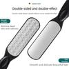 Ouriner Double-Sided Foot & Hand Stone Remover Tool with Plastic Handle Remover for Heels Toenails Cuticles Pedicure Manicure