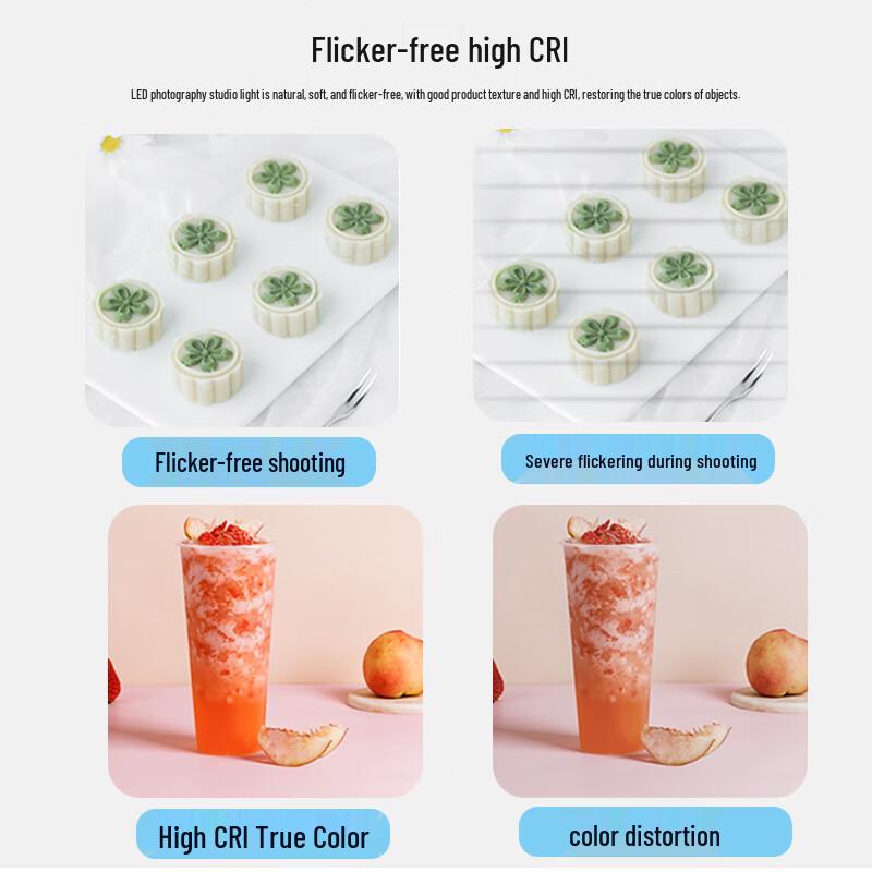 Pangniu LED Photography Studio Lightbox Kit