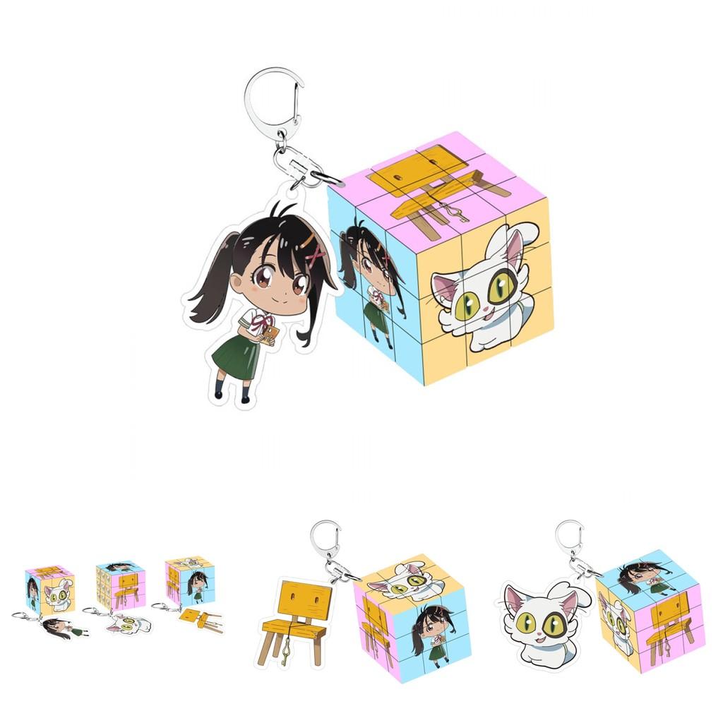 Abs Material Suzume No Tojimari Mini Cube With 5.7cm Size