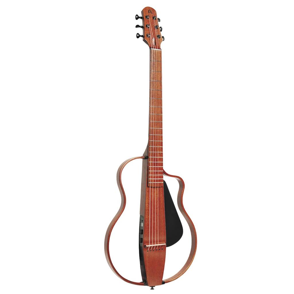 NATASHA NBSG Mahogany Steel Wireless Smart Guitar Electric Acoustic Guitar Mahogany Gig Bag Included Natasha