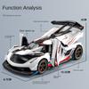 Diecast 1:32 Jesko Super Car Model Sound Light Children Boy Toy Vehicles Collective Miniature Voiture Birthday Gift