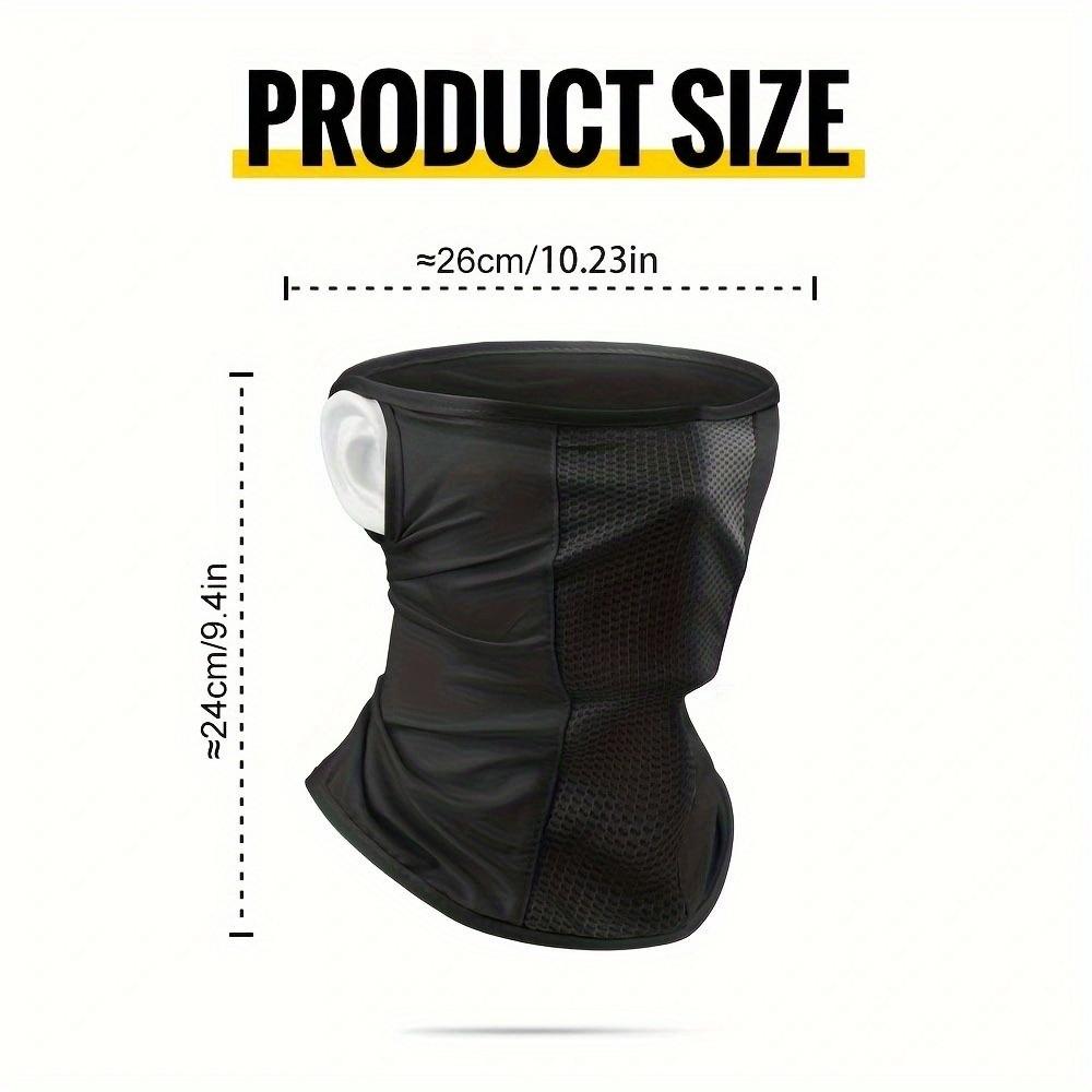 1pc Breathable Face Mask | Breathable Mesh Design, Reduces Temperature, Not Stuffy, Ideal for Outdoor Activities Like, Cycling, and Trekking