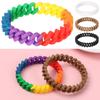 Party Fashion Jewelry Accessories Charm Band Colorful Silicone Bracelets Rubber Bangles