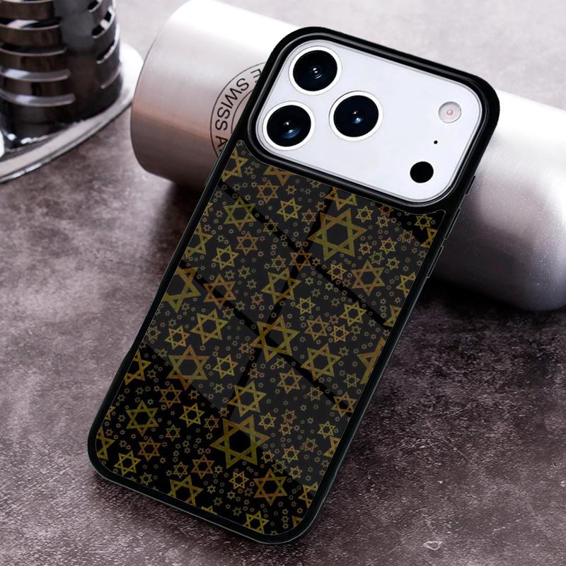 

Чехол для телефона с символом Звезды Давида для iPhone 17 16 15 14 13 12 11 Pro Max Plus 17Air Мягкий силиконовый чехол iPhone 16e
