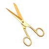Golden Stainless Steel Tailor Sewing Scissors for Sharp Blade Dressmaking Fabric Craft Cutting Textile Clothes Shears