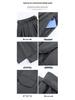 2026 Spring/Summer Women's High-Waisted Wide-Leg White Pants - Casual, Slimming, Lazy Style
