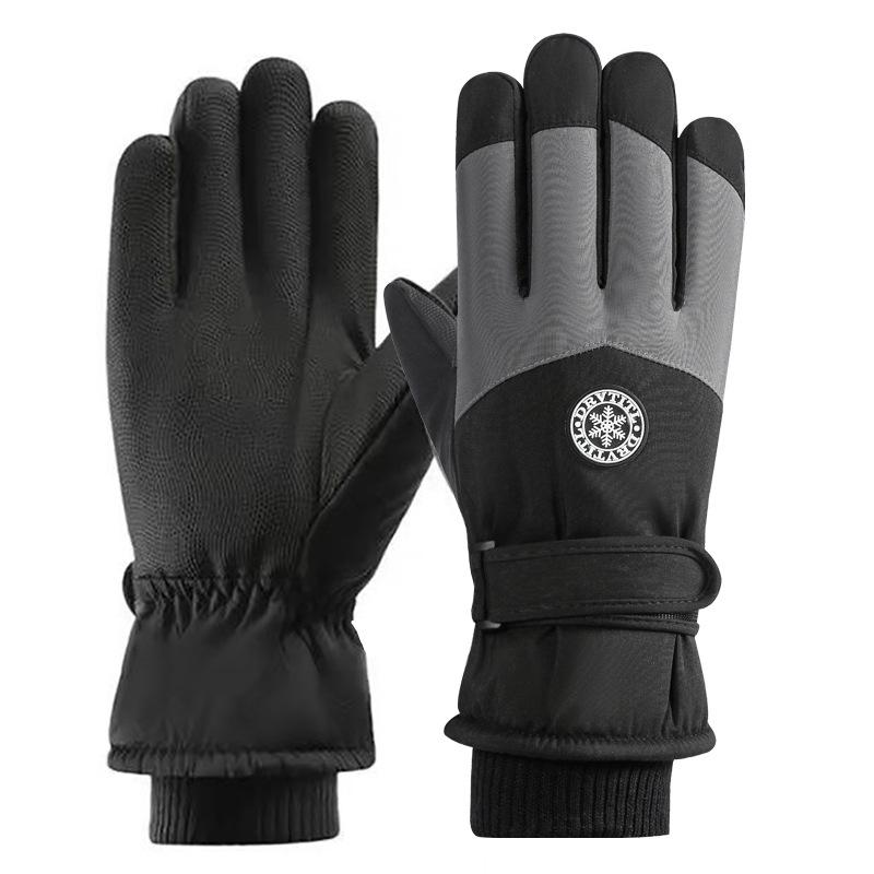 Unisex Winter Skihandschuhe: Touchscreen, Fleecegefüttert, Winddicht & Wasserdicht zum Radfahren
