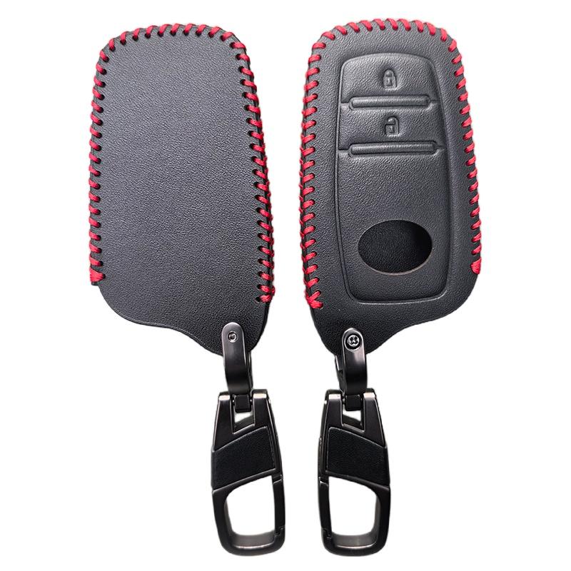 Leather Car Key Cover Case For Toyota Tacoma Fortuner Corolla Venza Grand Highlander Rav4 Xse Prime Land Cruiser Hilux