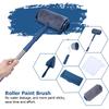 Paint Brush Roller Corner Brushes Set Household Wall Decorative Paint Rolling Brush Professional DIY Painting Brush Handle Tool