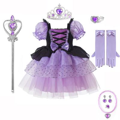 Halloween Sukienka Dziewczęca Puszysta Dziewczynki Dzieci Sukienka Księżniczki Lolita Party