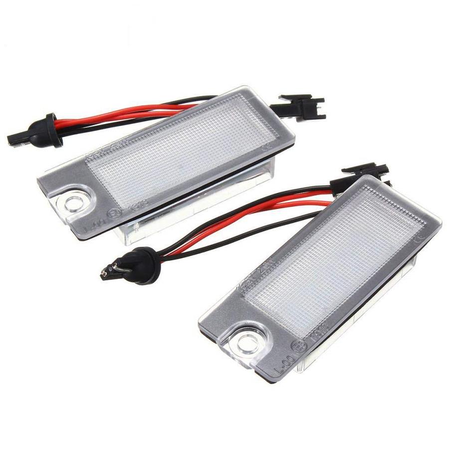 2PCS Error Free 18 LED License Plate Lights Fit For Volvo S80 V70 XC70 S60 XC90