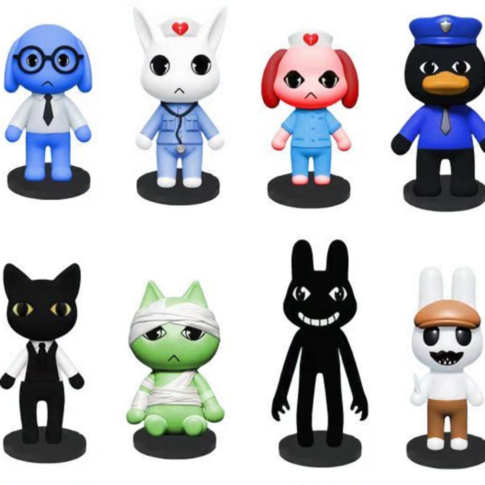 Animal Hospital Figure Set Animal Hospital Anomala Figure Toy Anomaly Animal Hospital Figurine Figuras