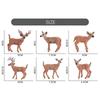 Rentier Weihnachts-Hirsch Xmas Elch PVC Simulation Weihnachtsdekorationen Für Zuhause Frohe Weihnachten Neujahrs-Schmuck