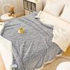 A Tapestry Blanket Polyester Wool Blanket Thickened Warm Leisure Office Nap Blanket Soft Breathable Bedspread Bedclothes