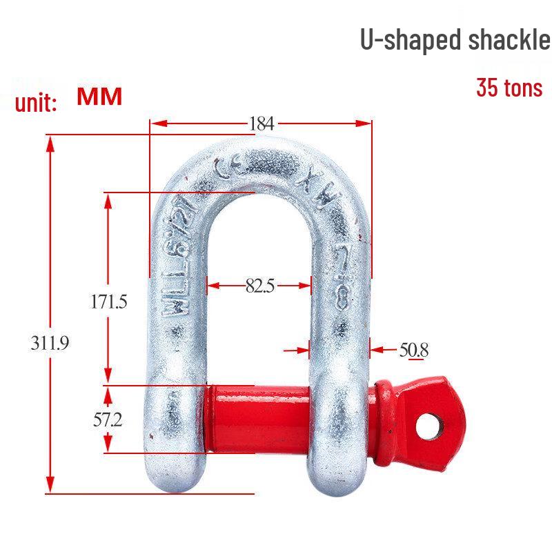 Beifute High-Strength American Bow & D-Shackle