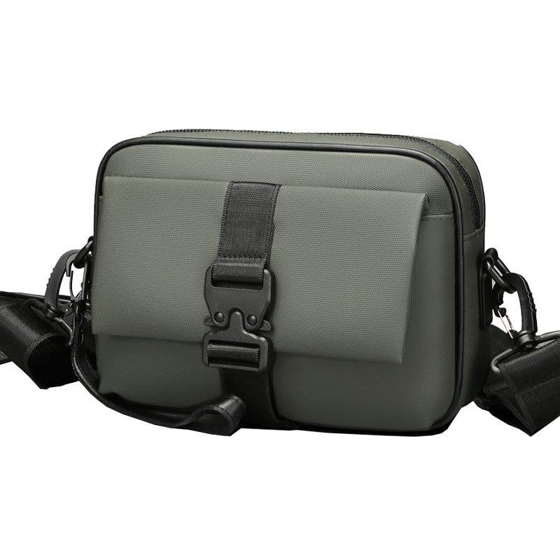 Casual Men Small Shoulder Bag High Quality Soft PU Men's Mini Handbag Day Clutch Bag Phone Bag