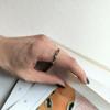 Серебряное кольцо с натуральным аметистом, топазом, цитрином, хризолітом, вес изделия 2,01 гр (2183440)