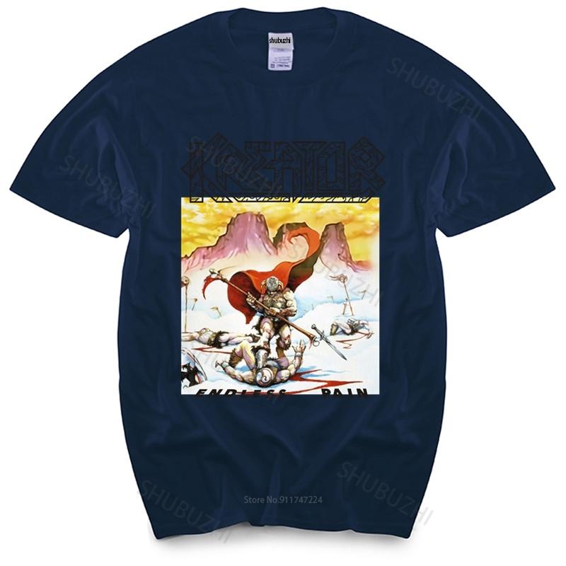 

cotton tshirt men summer tees KREATOR ENDLESS PAIN THRASH DESTRUCTION SODOM CORONER RAGE fashion brand teeshirt homme tops 4XL