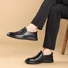 Autumn new men's leather shoes genuine leather business casual leather shoes men's one-pedal dad shoes top layer cowhide men's shoes