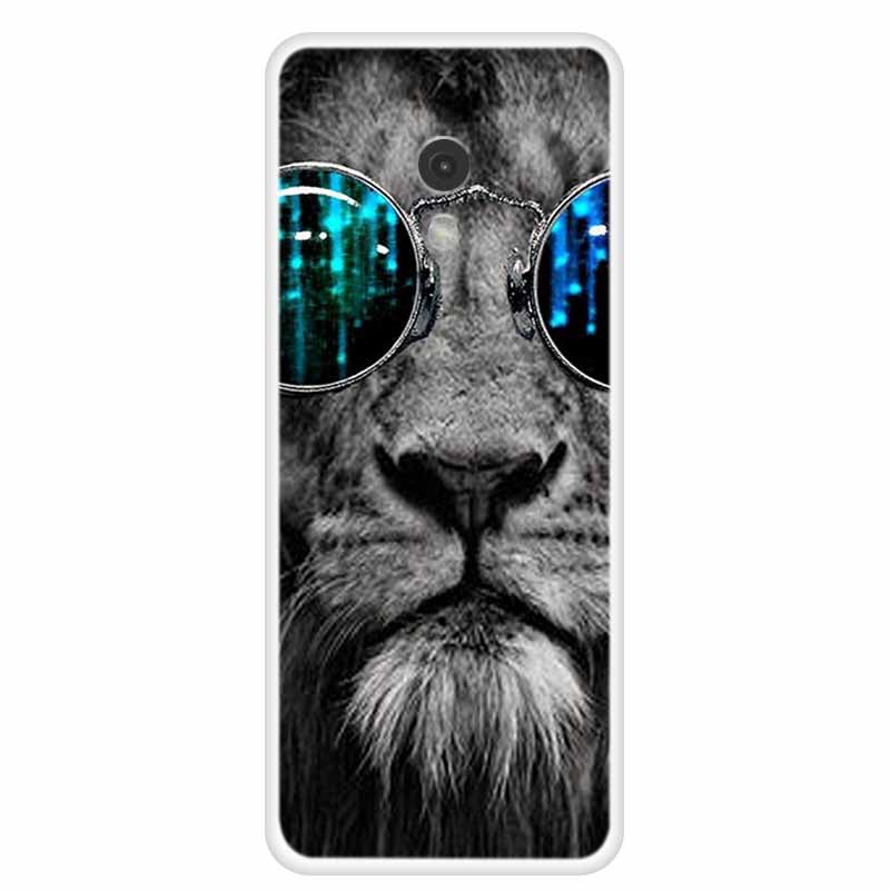 For Nokia 235 4G Case Nokia 215 220 4G Wolf Lion Clear Silicon TPU Back Cases for Nokia 220 4G 4G Phone Cover Cute Soft Fundas