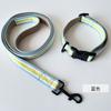 Thick Anti-pull Dog Collar Leash Set Striped Cats Small Medium Dogs