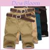 Pantaloncini Cargo da Uomo con Tasche per l'Estate Casual Sportivi Pantaloni Militari