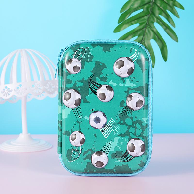 Cartoon Astronaut Large Capacity Pencil Case - Multi-purpose EVA Pencil Box for Kids