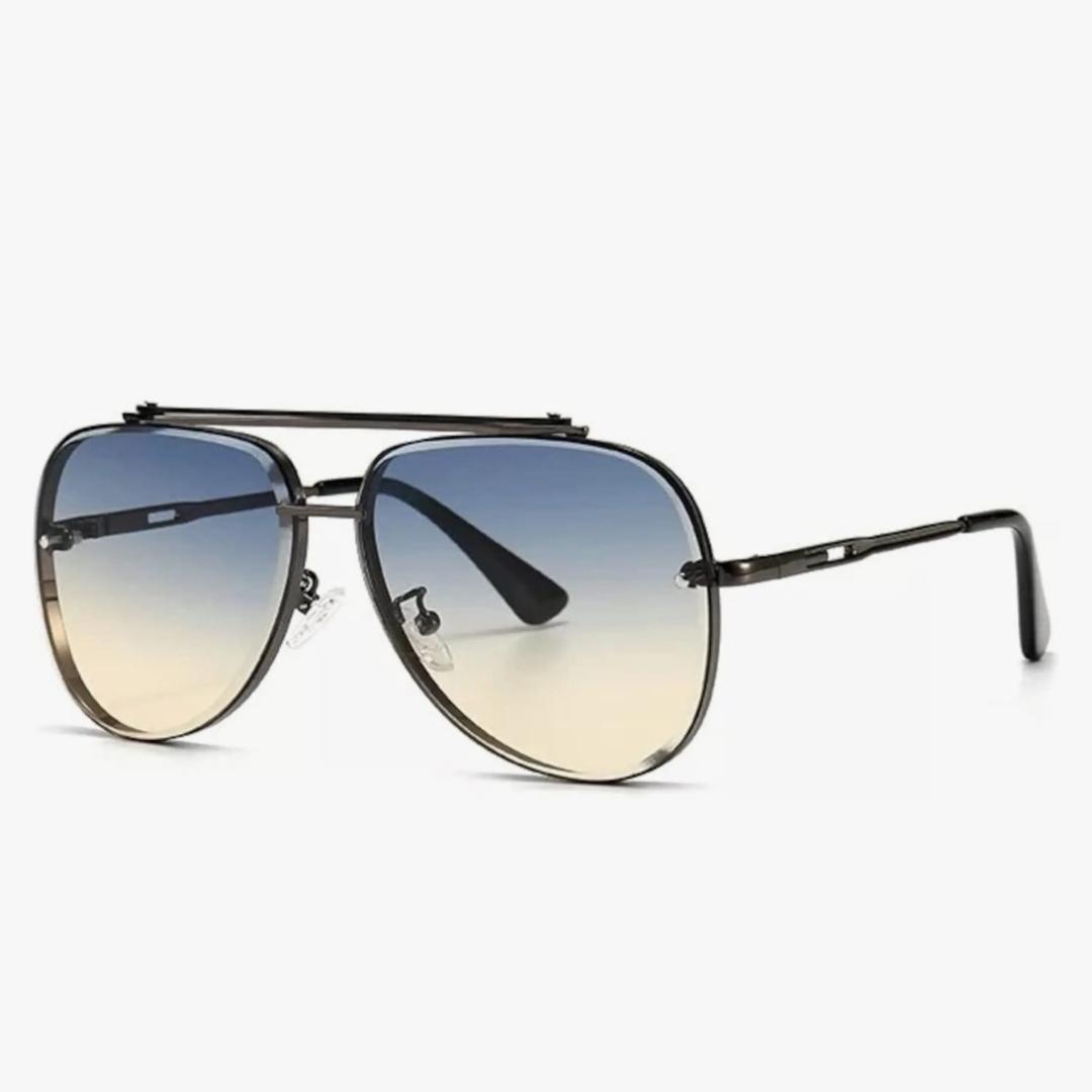 

Сонцезахисні окуляри Protected Driving Vintage Pilot Gradient Metal Body Aviator Сонцезахисні окуляри для чоловіків і жінок