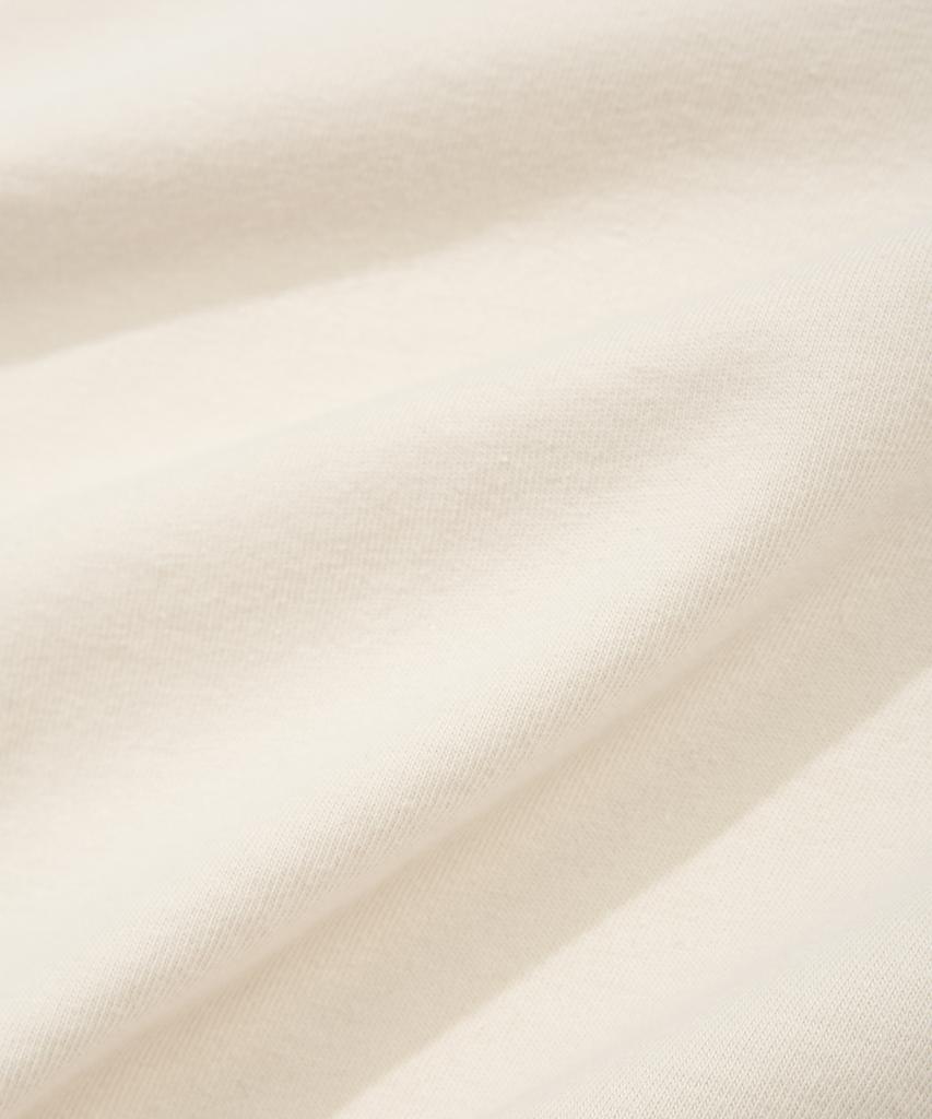 COVERNAT Arch Logo Layered Long Sleeve Ecru