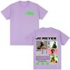 Rapper Jc Reyes Album Tour 2025 Graphic T Shirts Unisexs Women Hip Hop Fashion Tshirts Cotton Casual Oversized Tshirt Streetwear