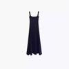 Maillard Haute Couture Design Temperament Solid Color Waist Dress Women's Waist Long Skirt Female A-line Little Mother Style Dress