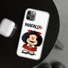 Cartoon Cute Mafalda Phone Case Cover for iPhone 18 11 12 13 Mini 14 15 Plus 16 Pro Max 17 Air 7 8 + SE Art Customized Fundas 11 12