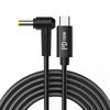100W PD Fast Charging Cable with DC 5.5*2.5mm Elbow Connector for Lenovo ThinkPad Laptops