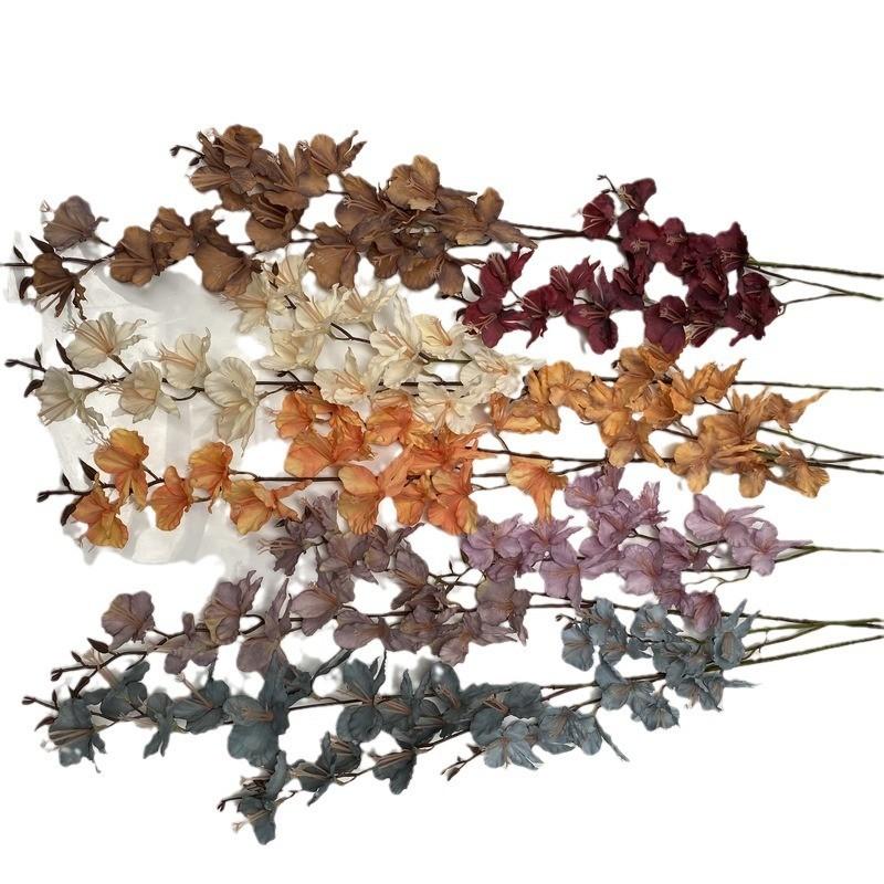 Silk Orchid Realistic Flower For Event Styling Home Decor Wedding Photography